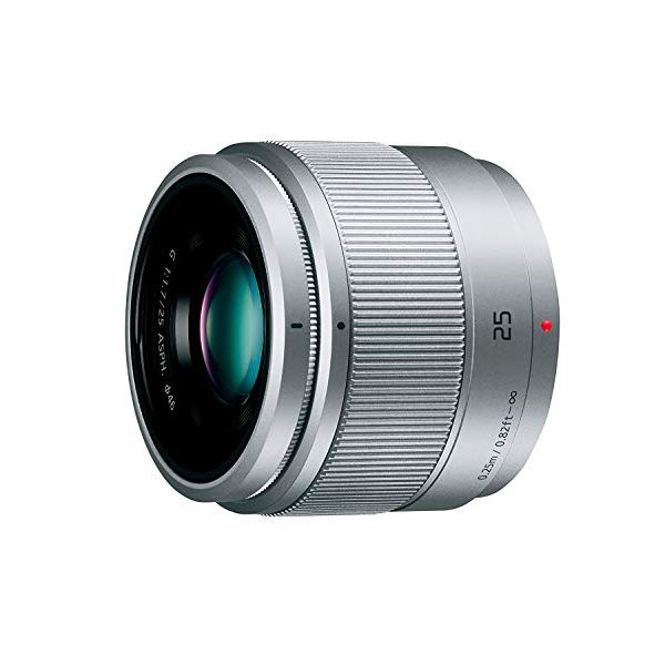 楽天市場】lumix g 25mm／f1．7 asph h－h025 シルバーの通販