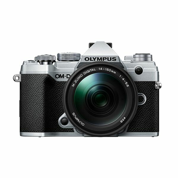 【中古】【1年保証】【美品】OLYMPUS OM-D E-M5 Mark III レンズキット 14-150mm II シルバー