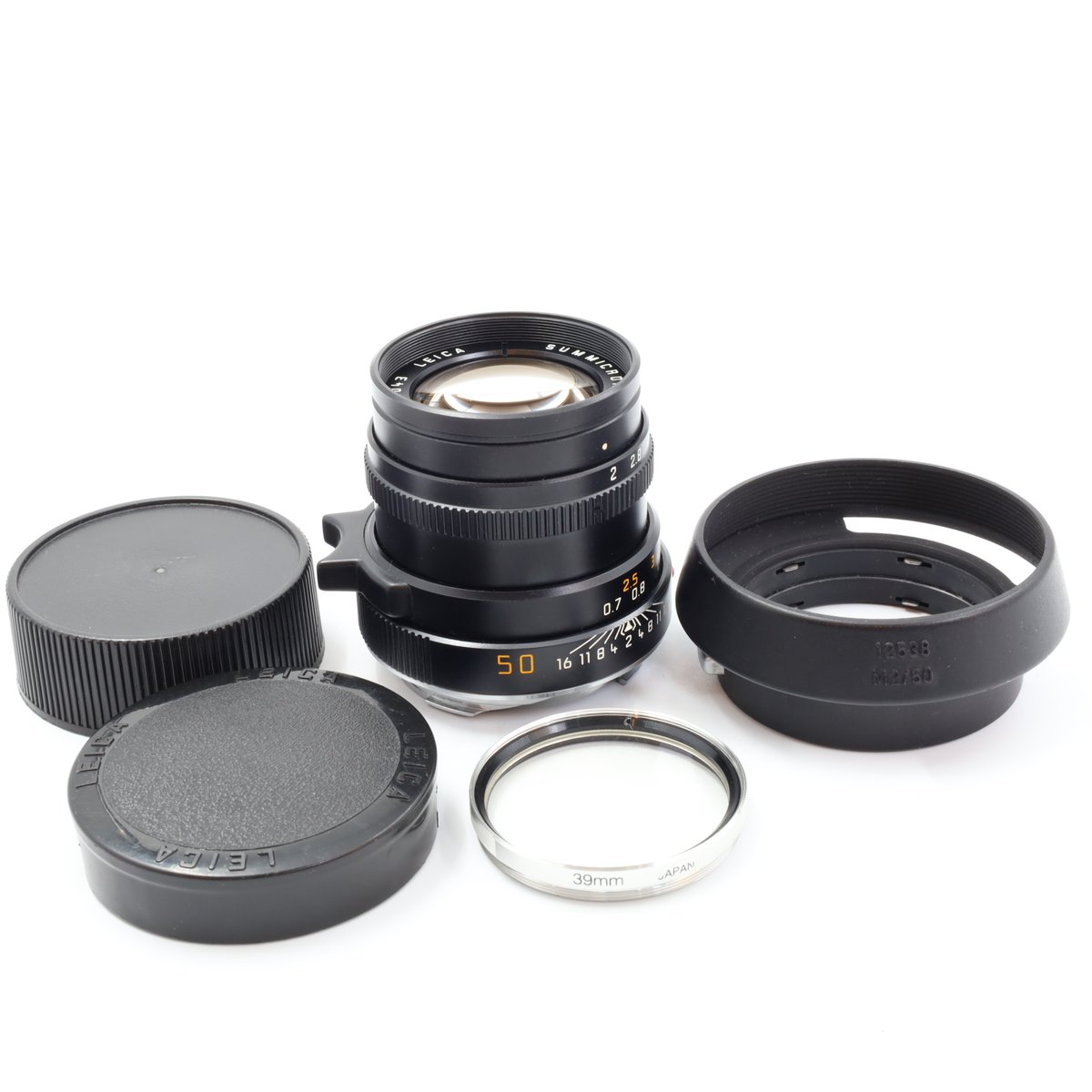 樂天商城 - 【中古】【1年保証】【良品】Leica Summicron-M (ズミクロン) 50mm F2 3rd (第3世代) ブラック [11819]