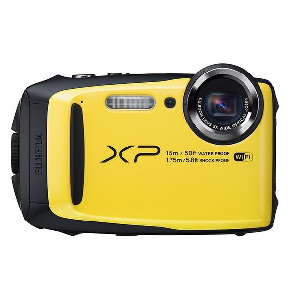 【中古】【1年保証】【新品級】FUJIFILM FinePix XP90 イエロー