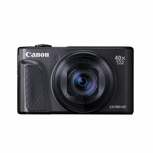 【中古】【1年保証】【美品】Canon PowerShot SX740 HS ブラック