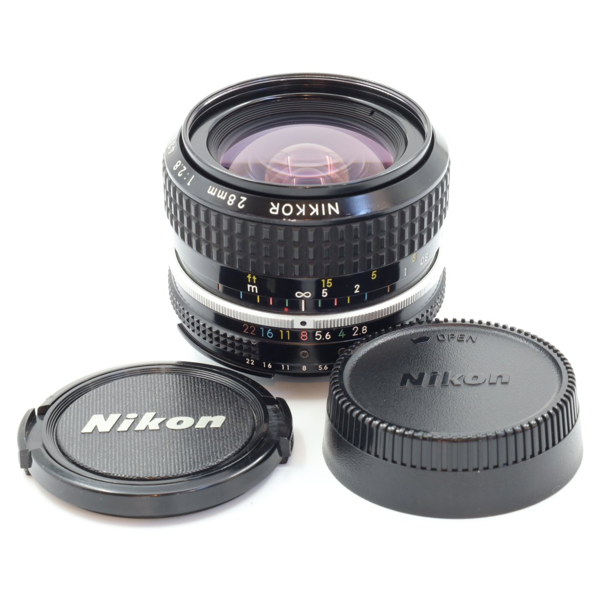 【中古】【1年保証】【良品】Nikon AI Nikkor 28mm F2.8 (AIタイプ)