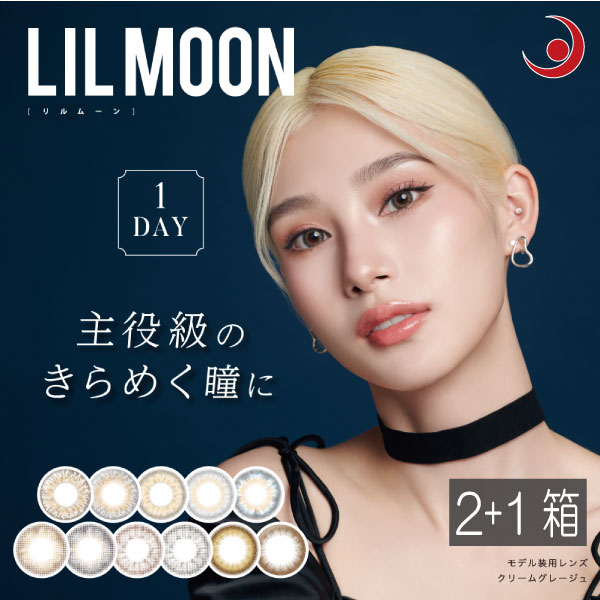 合計4箱（送料無料）LILMOON リルムーンワンデー(10枚入）×2箱【度あり】【度なし】【カラコン】