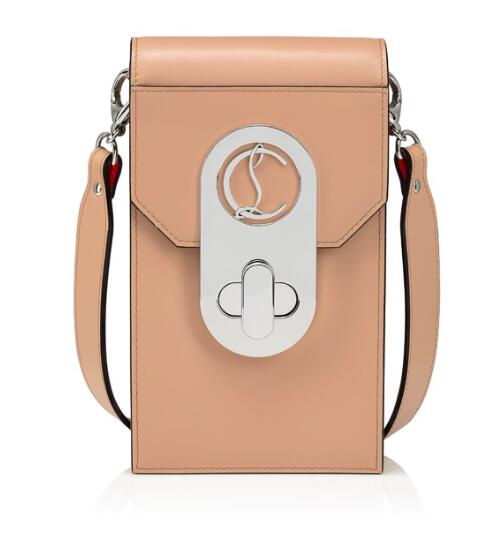 ̤ȯ俧ڷۥꥹ󡡥֥ ꥶ NUDE 2 Christian Louboutin Elisa Phone Pouch NUDE 2