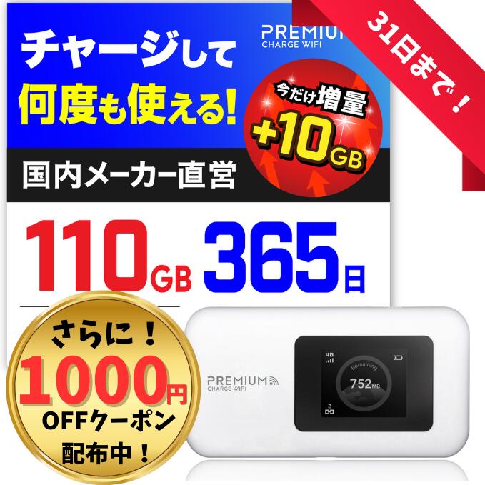 明日まで!【無料10GB増量で110GB&1000円OFFク
