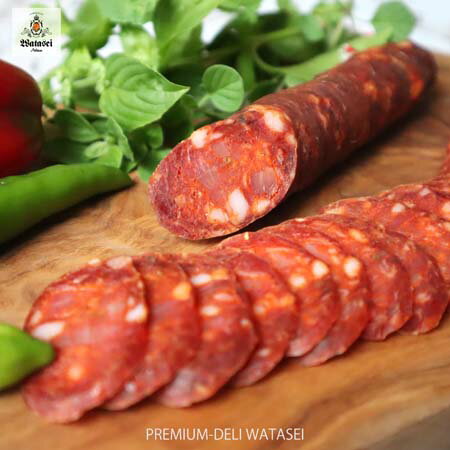 サラミピカンテ・ディアブロ Salami diablo piccante 辛さと旨味が絶妙に絡み合う