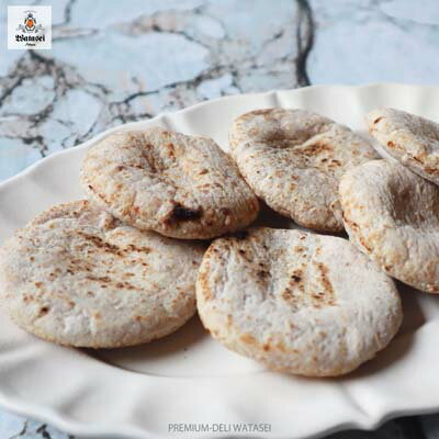 ニナ・全粒小麦カクテル6cm 6個　ピタパン Nina Whole Wheat Cocktail 6cm 6pieces　pita bread