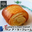 LE FOURNIL DE PIERREフランス産ル・フルニル・ドゥ・ピエール製発酵バター100％パン　ア　ラ　クレーム40g×2個 bridor fine butter custard cream danish 40g 2pieces