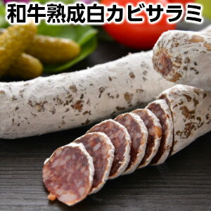 和牛熟成白カビサラミ約150g 生サラ