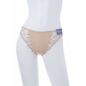 30％OFF セール PRIMADONNA プリマドンナ ブラジリアン ショーツ パンツ パンティ DEAUVILLE レディース 下着 インポート 高級 ランジェリー セクシー 大きいサイズ レース 30 40 50 60代 ベージュ L サイズ Pd034CL DEA056-1810