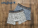 【送料無料】 アナパウ anapau パンダ迷彩 P-1302 ボクサーパンツ ボクサー パンツ アンダーウェア メンズ 男性 高級 ブランド コットン 綿 1...