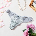 チェスニービューティ CHASNEY BEAUTY タンガ Tバック ショーツ AMBER アンバー レディース 下着 レース リボン ランジェリー インポート...
