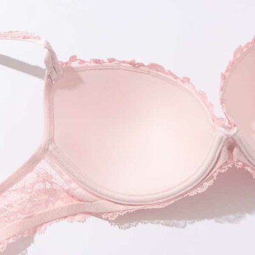 10%OFF セール リズシャルメル LISE CHARMEL ブラジャー モールドカップブラ FLEUR CITADINE 都会の花 レディース 下着 インポート 高級 ランジェリー ギフト セクシー レース 花 刺繍 ピンク 85C 90C ACG8521C Lc396