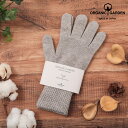 オーガニックガーデン organic garden スーピマ綿 スーピマコットン ヤク 手袋 メンズ Mサイズ 国産 日本製 オーガニックコットン ホールガーメ...