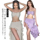 水着 可愛い 谷間 40代 リゾート ワイドパンツ タンキニ Vネック 体型カバー レディース リゾート 水着 盛れる 美胸 20代 ビキニ 30代 ビキニ ママ水着 ロングパンツ 3点セット お洒落 オトナ女子 旅行 盛れる 脚 お尻 お腹 太もも カバーアップ 海(4)