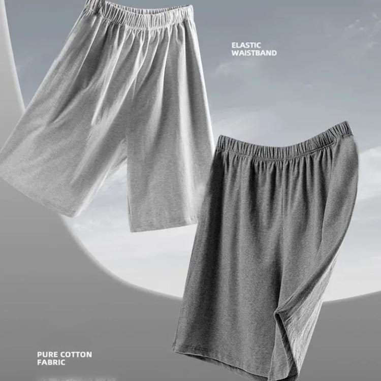 ルームパンツ 夏 メンズ ルームウェア 春夏 綿 メンズ ステテコ メンズ ルームウェア ハーフパンツ 5分丈 部屋着 おしゃれ ショートパンツ 綿 コットン 半ズボン 短パン 涼しい 無地 ナイトウェア 男性 紳士 プレゼント ギフト 送料無料