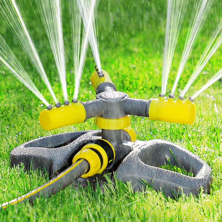 芝生スプリンクラー 散水 散水機 家庭用 自動回転式 360度回転 広範囲 芝生 灌漑 ...