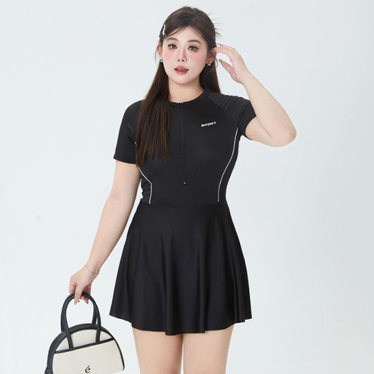 超大きいサイズ S～5XL！ 水着 レディース 女の子 体型カバー ラッシュガード ワン...