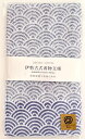 おぼろタオル おぼろガーゼタオル 伊勢古式着物文様 青波 32×83cm アオナミ [ おぼろタオル おぼろガーゼタオル オボロタオル 手ぬぐい..