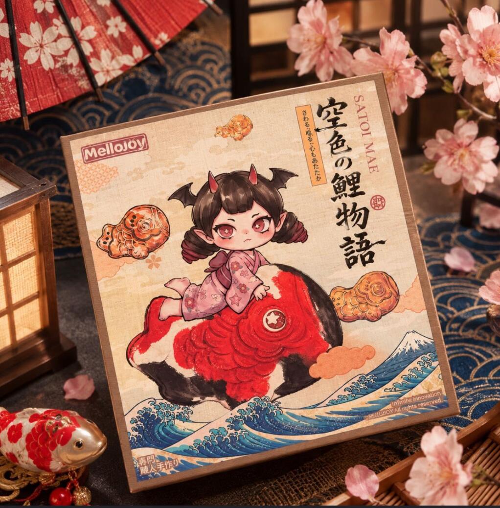 メロジョイ Mellojoy 鯉物語 ブラインドボックス スクイーズ おもちゃ プレゼント ギフト 人気 ストレス発散 即納 正規品 公式