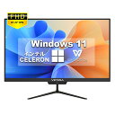 Win11搭載 一体型デスクトップパソコン 21.5型フルHD新品液晶 パソコン 初期設定済み 初心者向け【Windows11搭載】【Office付き】 インテルCeleron N4020 /メモリー:4GB/高速SSD:180GB/一体型デスクトップパソコン/USB 2.0/無線搭載/新品キーボードとマウス付属/超薄一体型