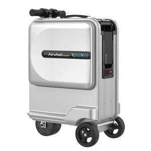 スーツケース 機内持込可 キャリーケース 電動ウォーキングスーツケース 電気スーツケース TSAロック搭載 静音キャスター ファスナー式 旅行 ビジネス 出張 電動走行スーツケース 容量：26L (機内持込)