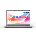 Win11搭載 パソコン ノートパソコン 新品 Office付き Win11Pro搭載 初心者向け 初期設定済み 超高性能CPUインテルCeleron メモリー...