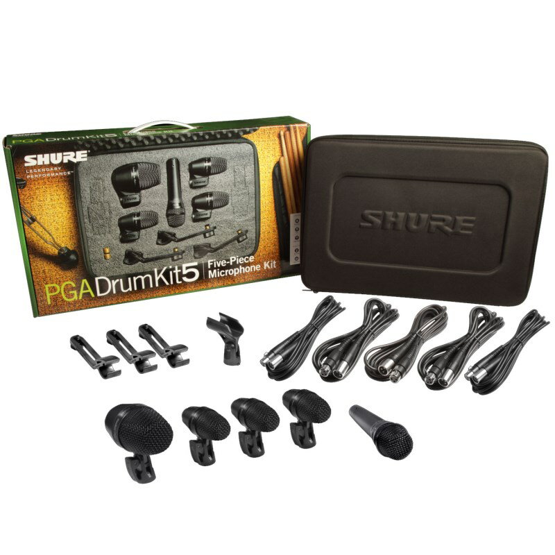 SHURE PGADRUMKIT5 【お取り寄せ商品】 (新品)