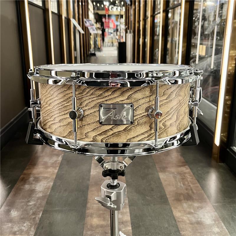 CANOPUS AH-1455 [Ash Snare 14×5.5 / Natural Grain Ash Oil] (新品)