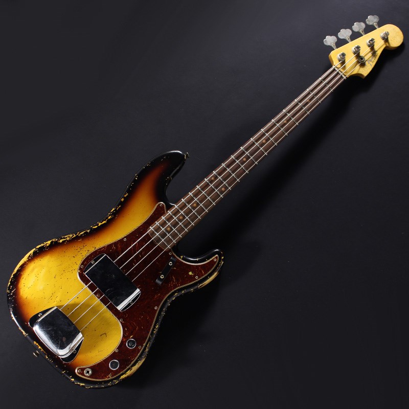 Fender Custom Shop Limited Edition 1963 Precision Bass Heavy Relic Faded/Aged 3-Color Sunburst (新品)