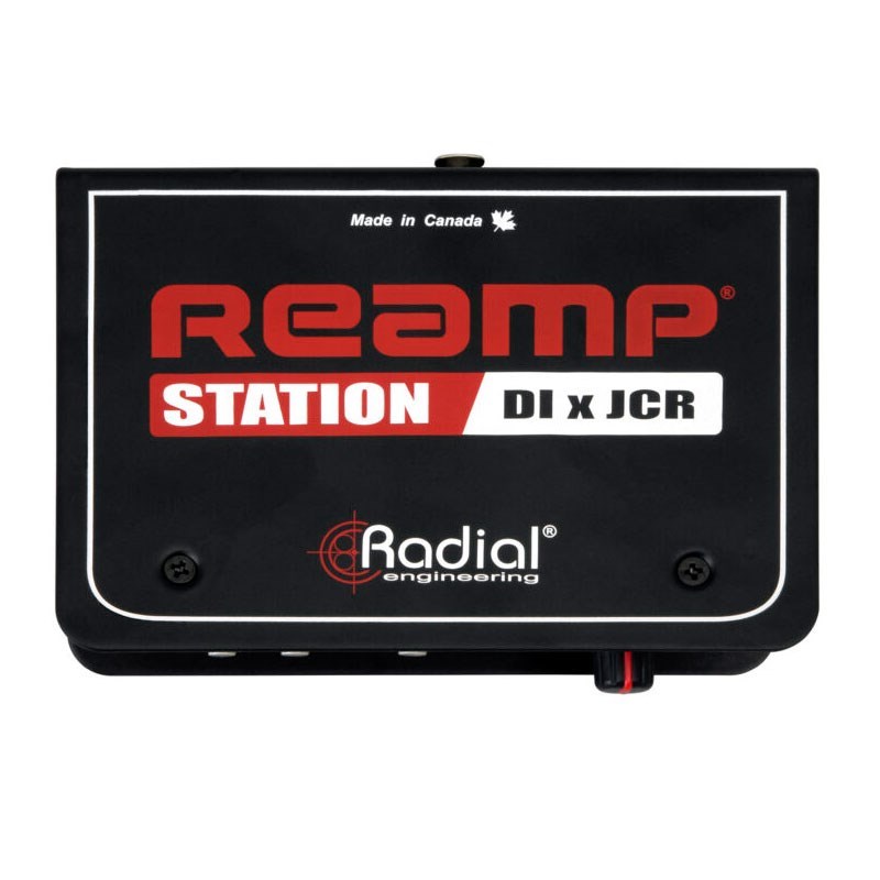 ■商品紹介Reamp Stationは、Radialを代表するDIとリアンプを1つの筐体に収めた製品です。DIとリアンプの回路は独立して動作するため、ひとつずつまたは同時に使用することができます。優れたリアンプは、クリーンで高品質なダイレクトレコーディングから始まります。そのためにはDI選びが非常に重要となります。Radial J48譲りのアクティブDI部は、後のリアンプ作業において最良の結果を実現するために微調整されています。一例として、スルー出力にユニティゲインClass-A バッファー回路を使用するスイッチがあり、それをオンにすることでアンプに接続したときにパッシブピックアップの負荷がかかるのを防ぎ、楽器の自然なトーンを維持します。DI回路は、オーディオI/Fやミキサーからの48Vファンタム経由で電力供給されるため、別途電源を用意する必要はありません。Reamp Stationのリアンプ部は、エンジニアのJohn Cuniberti氏が最初に設計したReamp JCRの回路を採用しています。カスタム巻きの「Made in the USA」トランスを備えたJCRは、オーディオI/Fからのラインレベル信号を変換し、ギターアンプやペダルボードへの供給に最適な信号を供給します。またリアンプ用のXLRおよびバランス1/4インチTRS入力に加え、3.5mmミニ入力も備えており、スマートフォンやタブレットなどのモバイル デバイスの接続を簡単に行うことができます。オプションのSAシリーズラックマウントアダプターを使用することで、ラックマウントすることができます。またLINK IN/OUTをディジーチェーン接続し、オーディオI/Fの出力を複数のReamp Stationに送ることができます。■技術仕様Direct Box・Audio Circuit Type: Proprietary Active Circuit・Frequency Response: 5Hz to 20kHz (+/-0.5dB)・Total Harmonic Distortion: 0.004% @ 1kHz， 0dBu・THD + Noise: 0.004% @ 1kHz， 0dBu・Intermodulation Distortion: 0.005% @ -10dBV・Signal to Noise Ratio: 94dB・Dynamic Range: 100dB・Input Impedance: 220k Ω・Output Impedance: 185 ΩJCR Reamper・Audio Circuit Type: Passive， transformer based・Frequency Response: 0Hz to 20kHz (+/-0.5dB)・Total Harmonic Distortion: 0.002% @ 1kHz， +4dBu・THD + Noise: 0.005% @ 1kHz， +4dBu・Intermodulation Distortion: 0.001% @ 0dBV・Signal to Noise Ratio: 88dB・Dynamic Range: 100dB・Input Impedance: 1.4k Ω・Output Impedance: 5.1k ΩFeatures・Input connections: 1/4， XLR， 3.5mm・LED Indicators: 48V phantom (Direct box only)・Output Connectors: 1/4， XLR・Mounting Options: SA series rack mount kit availableGeneral・Power: 48V phantom power (Direct box features only)・Construction: 14-gauge Steel Chassis & Outer Shell・Finish: Durable Powder Coat検索キーワード：イケベカテゴリ_レコーディング_アウトボード_その他アウトボード_Radial_新品 SW_Radial_新品 JAN:0676101045372 登録日:2022/12/09 アウトボード ラディアル