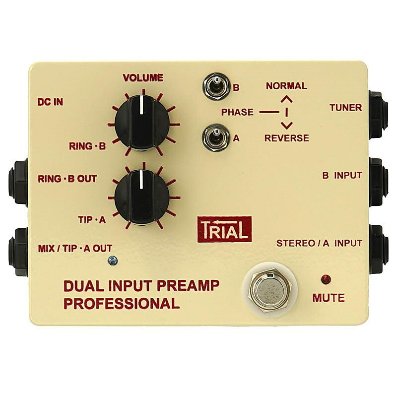 TRIAL DUAL INPUT PREAMP PROFFESIONAL (新品)