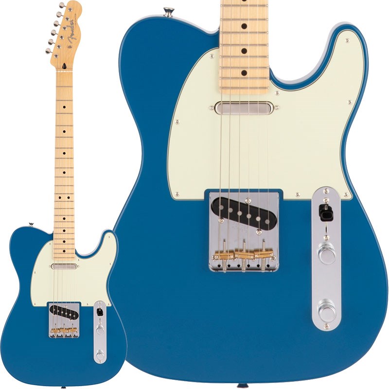 ■商品紹介Fender Made in Japan Hybrid II SeriesMade in Japan Hybrid IIは、ヴィンテージなルックスはそのままに、プレイヤーや音楽のジャンルを選ばないオールマイティーなモダンスペックを盛り込んだ、まさに「ハイブリッド」と呼ぶにふさわしいシリーズです。 リズム/リード問わず、どのギタリストやベーシストにもフィットする演奏性と楽器のトーンを兼ね備えた製品を、世界的にファンの多いMade in Japanで実現しました。 Hybrid II Telecasterは、定評あるアルダーボディに新設計のHybrid II Custom Voiced Single Coilピックアップを装備し、ヴィンテージスタイルのスランテッドブラスサドル仕様のブリッジを搭載。ヴィンテージロッキングチューナー、サテンフィニッシュのネック、Modern Cシェイプに9.5インチラジアスの指板とナロートールフレットがスムーズなプレイヤビリティを提供します。※画像はサンプルです。製品の特性上、杢目、色合いは1本1本異なります。■仕様詳細Series: Made in Japan Hybrid IIBody Material: AlderBody Finish: Gloss PolyurethaneNeck: Maple， Modern CNeck Finish: Satin Urethane Finish on Back， Gloss Urethane Finish on FrontFingerboard: Maple or Rosewood， 9.5 (241 mm)Frets: 22， Narrow TallPosition Inlays: Black Dot (Maple)， White Dot (Rosewood)Nut (Material/Width): Bone， 1.650 (42 mm)Tuning Machines: Vintage-Style LockingScale Length: 25.5 (648 mm)Bridge: 3-Saddle Vintage-Style Strings-Through-Body Tele with Slanted Brass Barrel SaddlesPickguard: 3-Ply Black (300， 307， 316， 367)， 3-Ply Eggshell (300， 306， 380)， 3-Ply Mint Green (318)Pickups: Hybrid II Custom Voiced Single Coil Telecaster (Bridge)， Hybrid II Custom Voiced Single Coil Telecaster (Neck)Pickup Switching: 4-Position BladePosition 1. Bridge PickupPosition 2. Bridge and Neck PickupsPosition 3. Neck PickupControls: Master Volume， Master ToneControl Knobs: Knurled Flat-TopHardware Finish: Nickel/ChromeStrings: Nickel Plated Steel (.009-.042 Gauges)ギグケース付属検索キーワード：イケベカテゴリ_エレキギター_TLタイプ_Fender Made in Japan_Hybrid II Telecaster_新品 SW_Fender Made in Japan_新品 JAN:0885978544554 登録日:2021/03/15 エレキギター フェンダー ふぇんだー フェンダージャパン フェンジャパ フェンダーJ テレキャスター テレキャス