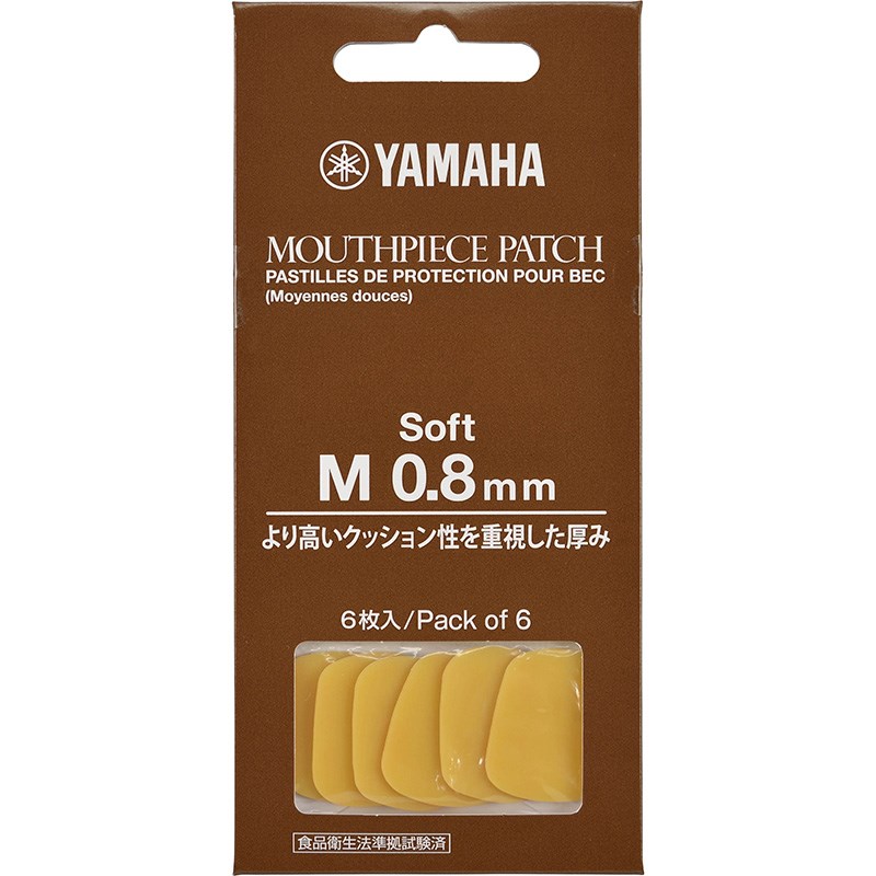 YAMAHA ヤマハ マウスピースパッチ Mサイズ 0.8mm ソフトタイプ MPPA3M8S (新品)