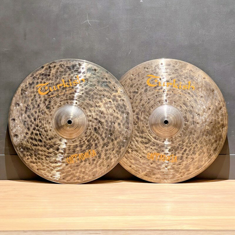 Turkish [TU-CP15H [CAPPADOCIA Series HiHats 15][1235g/1330g]【店頭展示特価品】 (アウトレット 美品)