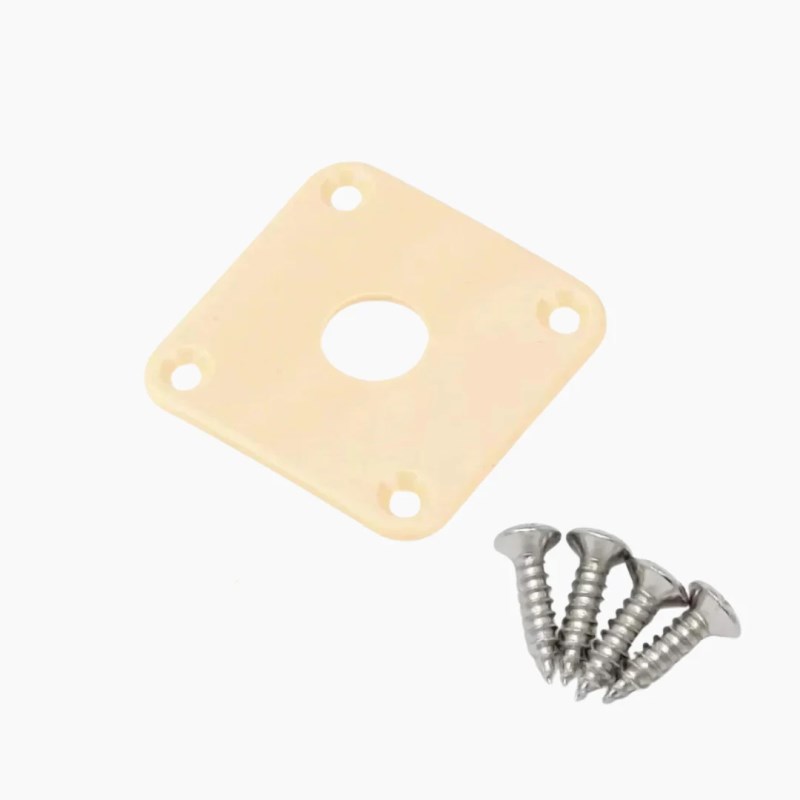 ALLPARTS CREAM PLASTIC JACKPLATE/AP-0633-028【お取り寄せ商品】 (新品)