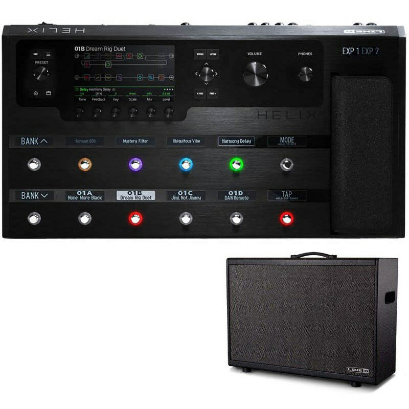 Line6 Helix Floor / Powercab 212 Plus ※オーディオケーブルサービス (新品)