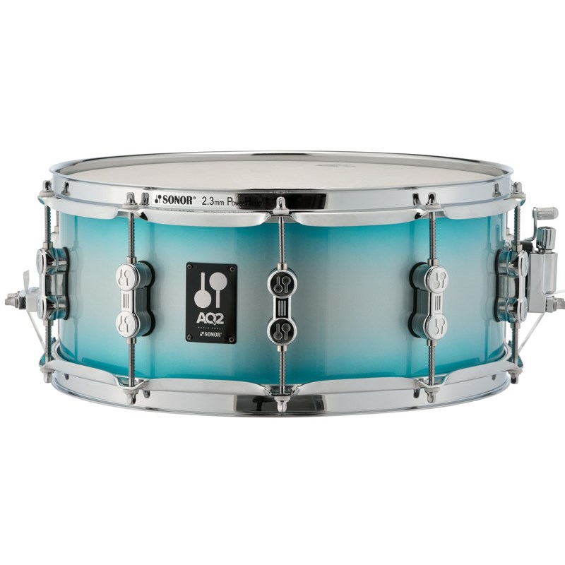 SONOR AQ2-1406SDW #ASB [AQ2 Series Maple Snare Drum 14 x 6 / アクアシルバーバースト・ラッカーフィニッシュ] (新品)