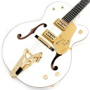 GRETSCH G6136TG Limited Edition Falcon Jr. with Bigsby (White/Ebony Fingerboard)...
