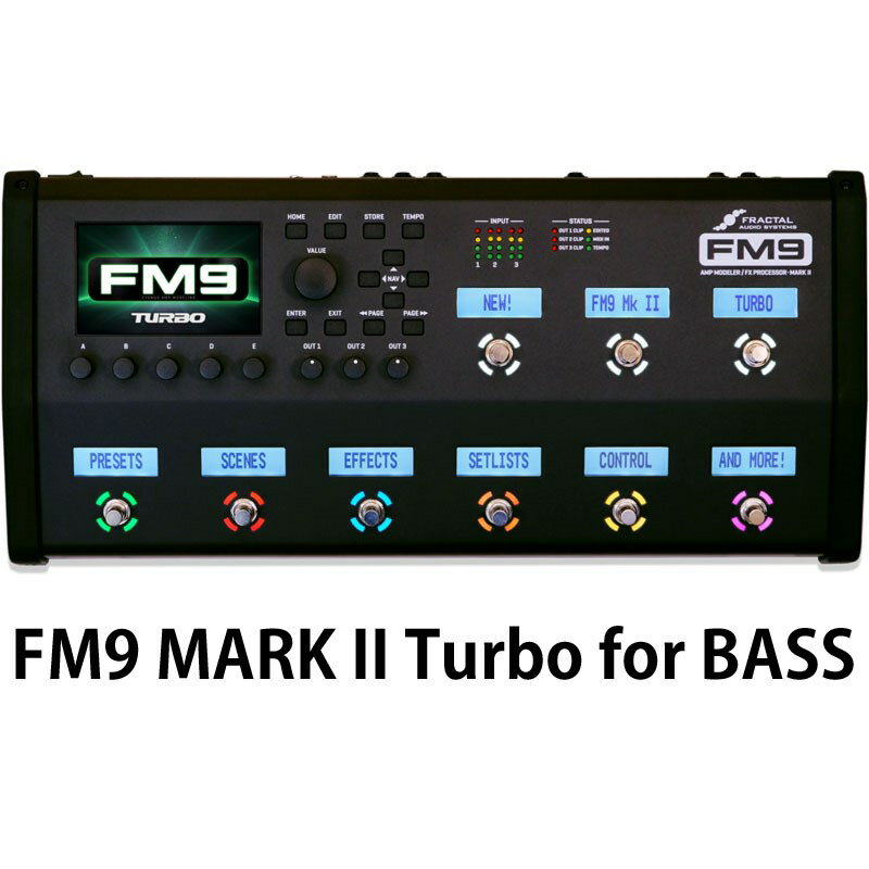 FRACTAL AUDIO SYSTEMS FM9 MARK II Turbo for BASS (新品)