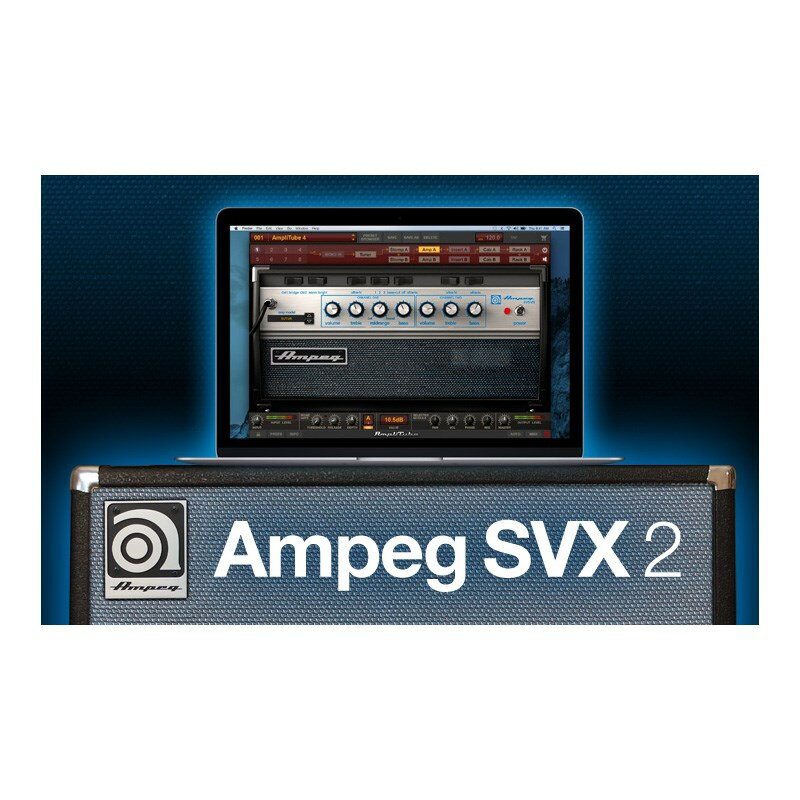 IK Multimedia AmpliTube SVX 2(オンライン納品専用) ※代金引換はご利用頂けません。 (新品)