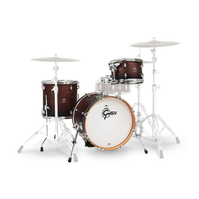 GRETSCH CT1-J483-SAF [Catalina Club 3pc Drum Kit / BD18， FT14， TT12 / Satin Antique Fade] 【お取り寄せ品】 (新品)