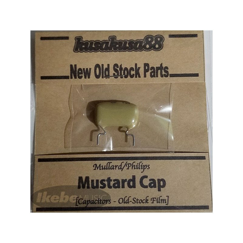 kusakusa88 Mustard cap 0.1mf. KT 100V 【KK-MFM-02】 (新品)