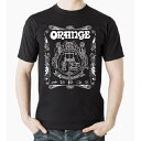 Orange 【創業50周年大決算SALE】 CREST T SHIRT BLACK (MEDIUM) (新品)