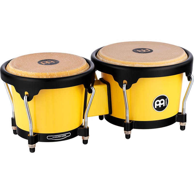 MEINL Journey Series Bongo - Illuminating Yellow [HB50IY] ()