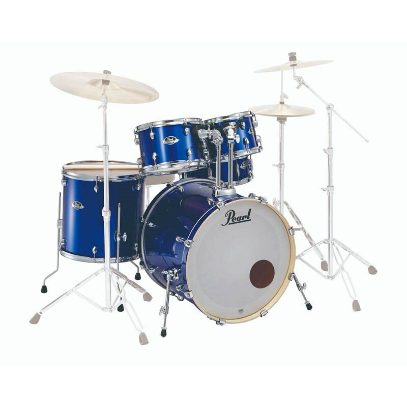 Pearl EXX725SP/C #717 [EXPORT スタンダードサイズドラムシェルセット / High Voltage Blue]【シンバル＆ハードウェア＆スティック別売】 (新品)