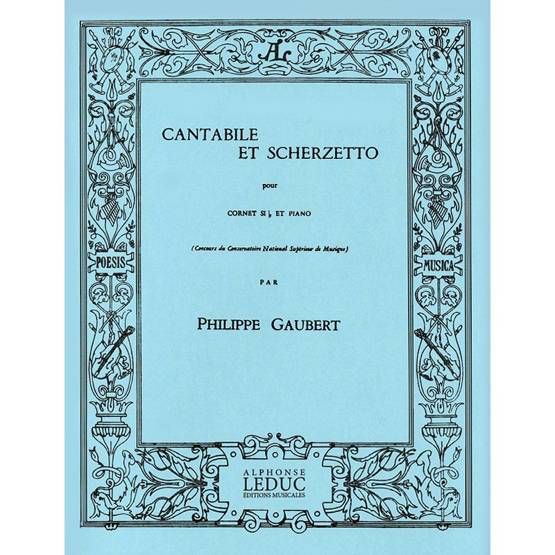 ■商品紹介ゴベール / GAUBERT， Philippeカンタービレと小スケルツォCantabile et Scherzetto(GYW00009161)カテゴリ / トランペットとピアノ出版社 / ルデュック社※輸入商品のため表面のキズや擦れ、依れなどある場合がございます。また、輸入楽譜は価格の変動が頻繁に起こり、次回入荷時の価格を変更させて頂く場合がございます。予めご了承ください。検索キーワード：イケベカテゴリ_楽器アクセサリ_書籍・メディア_管楽器_Leduc_新品 SW_Leduc_新品 JAN:2500290000806 登録日:2023/09/06 ルデュック