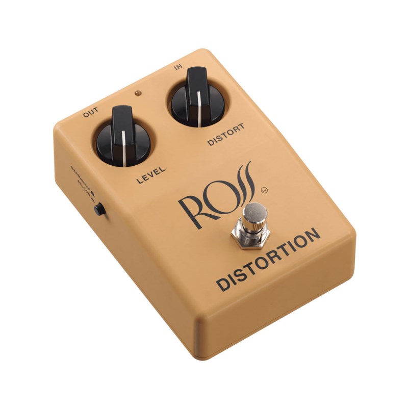 ■商品紹介ROSS Distortionは、MXR Distortion Plus、DOD 250、Proco RAT、BOSS DS-1などのペダルに見られる1970年代のクラシックなトポロジーをベースに構成されたオペアンプ・ハード・クリッパーです。このペダルは、ほとんどのシチュエーションで使用でき、チューブのような自然なオーバードライブ・ディストーションを作り出すほか、アンプを自然なブレイクアップさせるためにプッシュすることにも優れています。・入出力端子：1/4インプットジャック、1/4アウトプット・コントロール：LEVEL、DISTORT・スイッチ：MODEスイッチ、バイパススイッチ・電源：DC9V センターマイナス・消費電流値：37mA・寸法：W 8.9cm × D 12.7cm × H 4.3cm・重量：500g※店舗によりお取り寄せになる場合がございます。検索キーワード：イケベカテゴリ_エフェクター_ギター用エフェクター_歪み系_ディストーション_ROSS_新品 SW_ROSS_新品 JAN:0650415212569 登録日:2023/08/17 エフェクター コンパクトエフェクター ストンプボックス