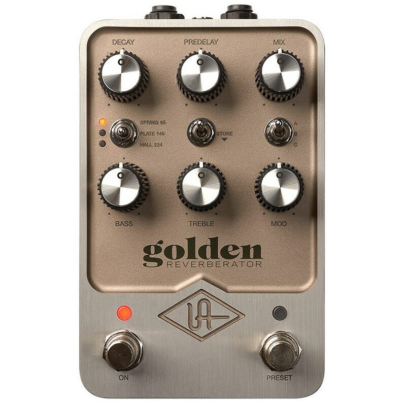 あす楽 Universal Audio 期間限定 特別価格 プロモーションUAFX Golden Reverberator 新品 