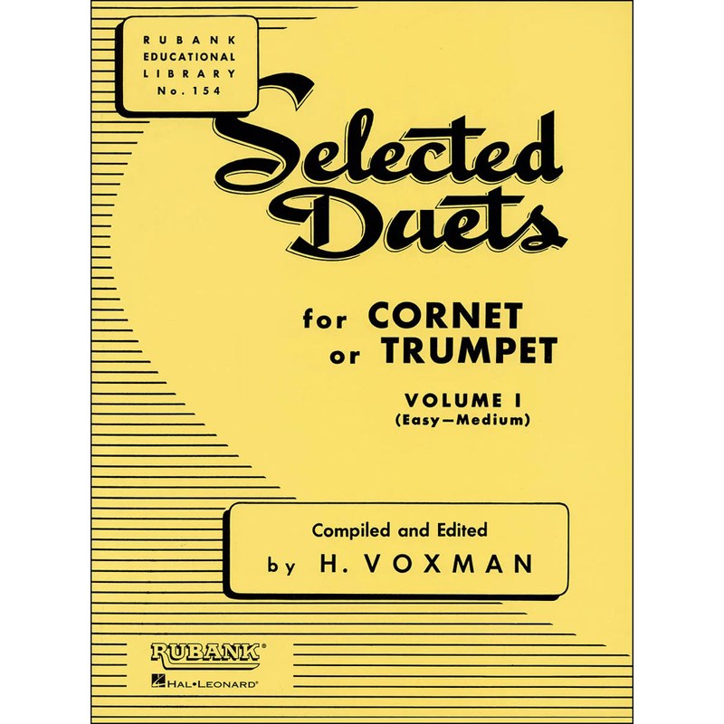 ■商品紹介トランペット二重奏曲集 第1巻Selected Duets/Voxman Vol.1(GYW00072908)カテゴリ / 2本のトランペット出版社 / ルバンク社※輸入商品のため表面のキズや擦れ、依れなどある場合がございます。また、輸入楽譜は価格の変動が頻繁に起こり、次回入荷時の価格を変更させて頂く場合がございます。予めご了承ください。検索キーワード：イケベカテゴリ_楽器アクセサリ_書籍・メディア_管楽器_Rubank_新品 SW_Rubank_新品 JAN:2500290000530 登録日:2023/12/27 ルバンク